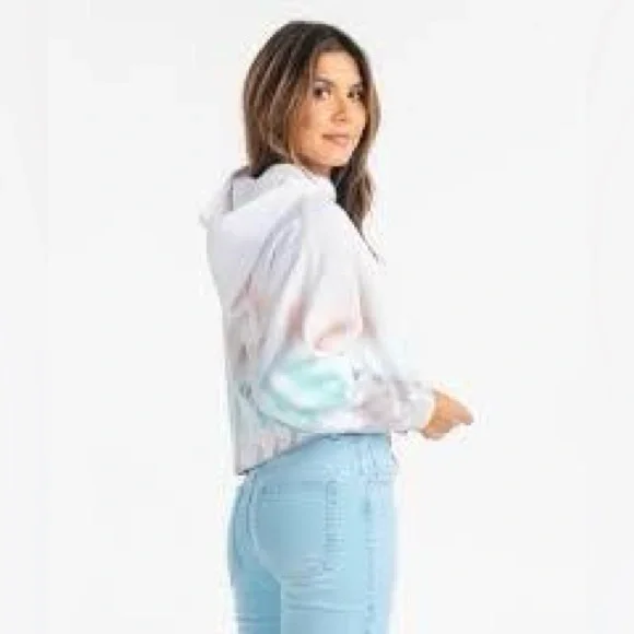 SET~> THE SOUTHERN SHIRT CO Tie Dye Matching Set — Hoodie + Sweatpant - Picture 4 of 5